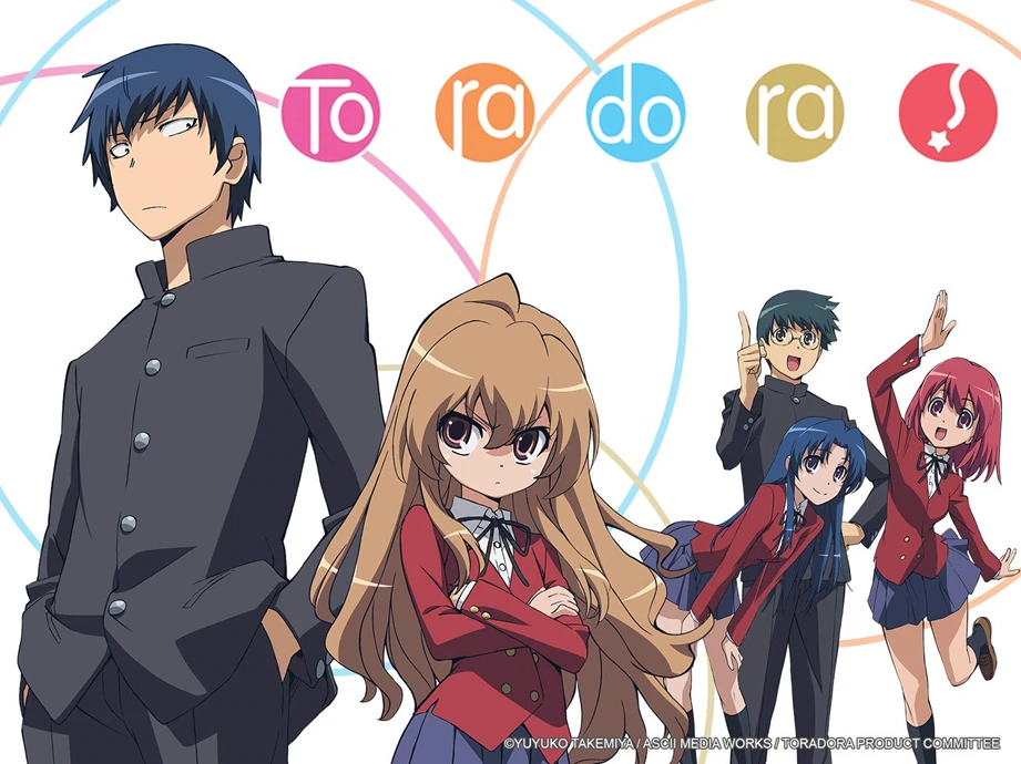 Estos son 8 animes similares a Toradora!